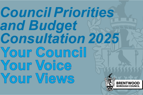 Council Priorities and Budget Consultation 2025. Your Council. Your Voice. Your Views