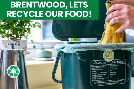 Brentwood, lets recycling our food!